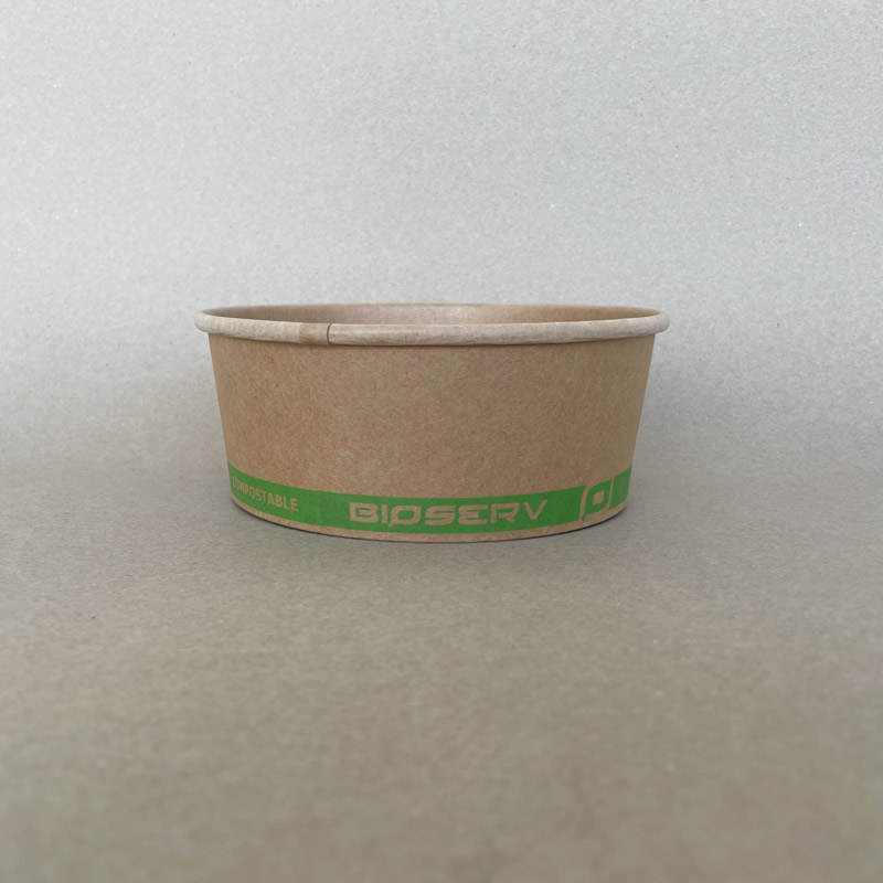 24oz. Kraft Paper Hot/Cold Bowl